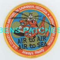 COAST GUARD,GEORGIA,SAVANNAH,AIR FACILITY CHARLESON,AIR TO AIR AIR TO SEA,ALWAYS READY 1